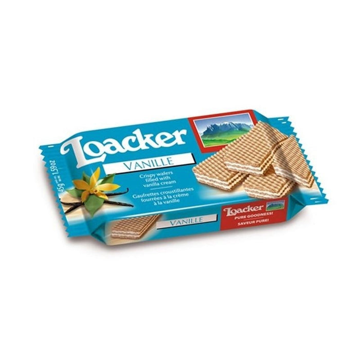 LOACKER WAFER VANIGLIA 45GR - conf da 4