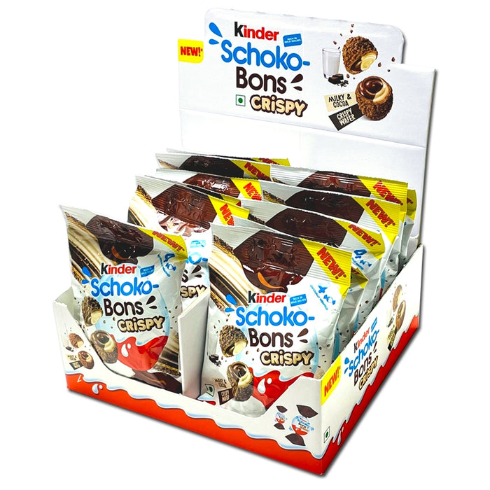 FERRERO KINDER SCHOKO BONS CRISPY BUSTA 22,4gr - Conf. da 12