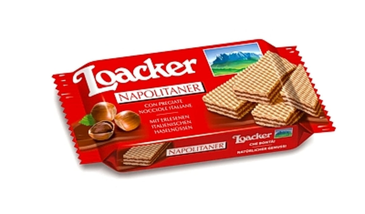 LOACKER WAFER NAPOLITANER 45GR - conf da 4