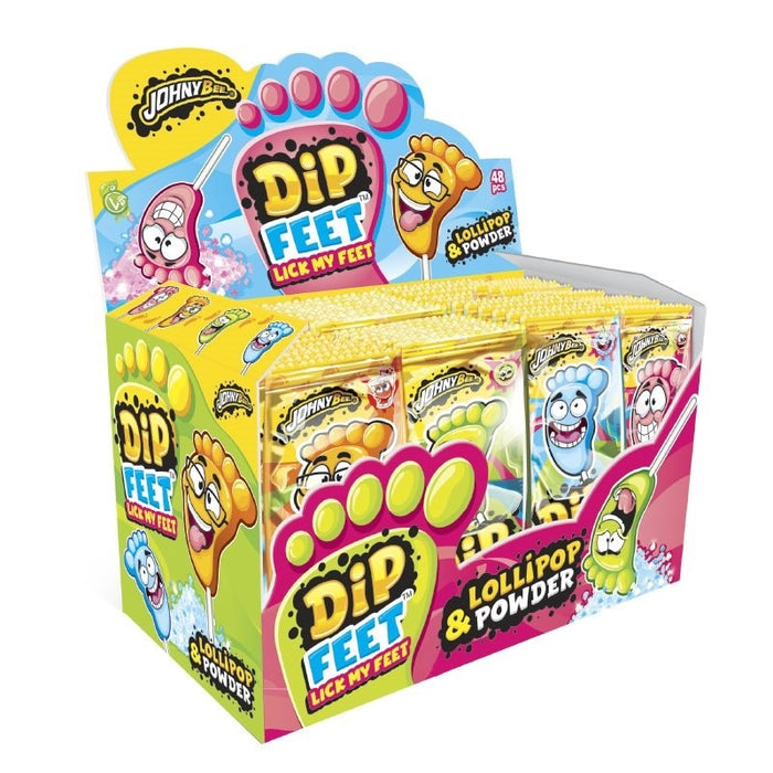 JOYGUM DIP FEET POP CANDY 9gr - Conf da 48