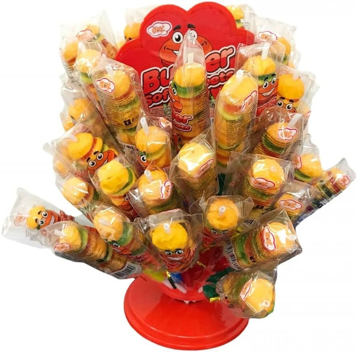 JOYGUM BURGER SOFT SWEETS 22gr pezzi 60- Conf. da 1