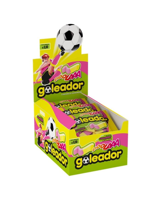 GOLEADOR OOOLAAA LEMON & STRAWBERRY PEZZI 20 DA 0,50€ - Conf da 1