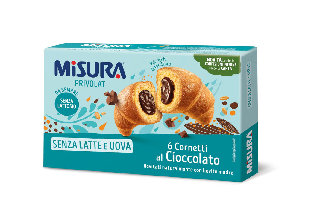 MISURA CORNETTO PRIVOLAT CIOCCOLATO 6 pezzi - Conf da 1